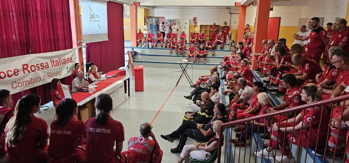 La Croce Rossa Italiana forma i propri volontari a Rimini -