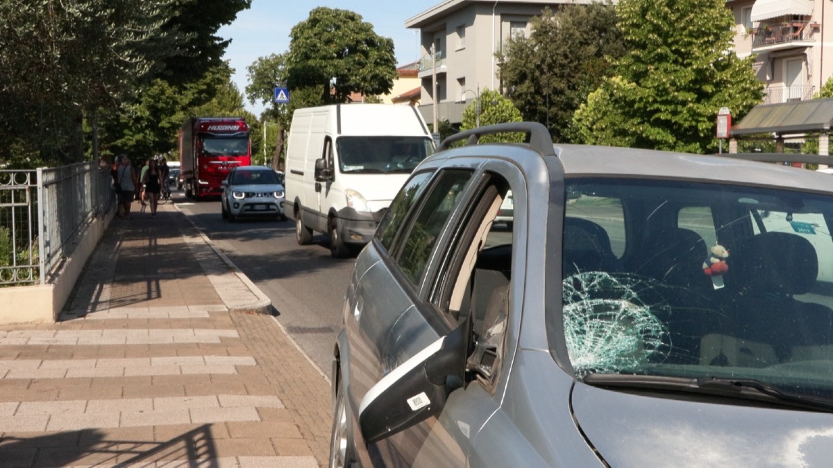 Villa Verucchio, anziano travolto e ucciso da un'auto sulla Marecchiese - Il luogo dell'incidente