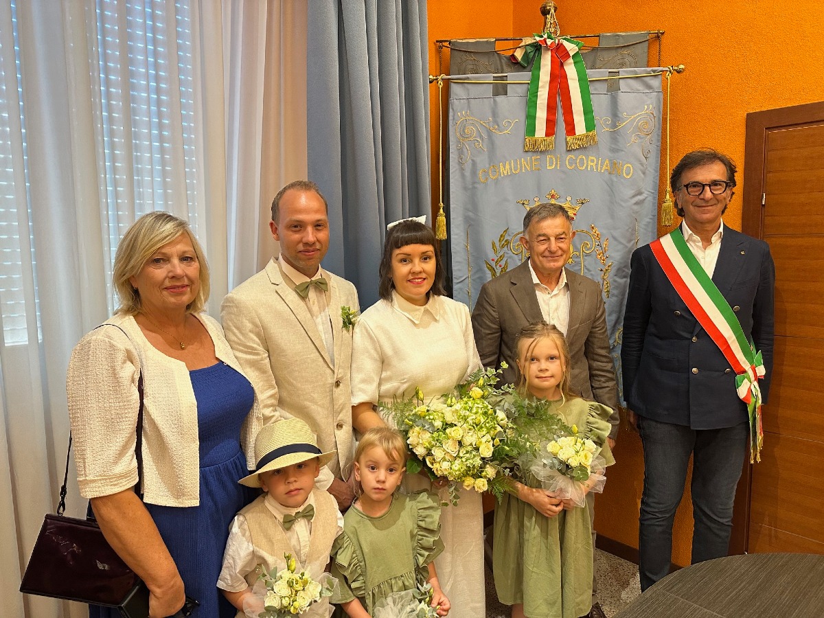Amore per la Romagna: dalla Svezia fino a Coriano per sposarsi in comune -