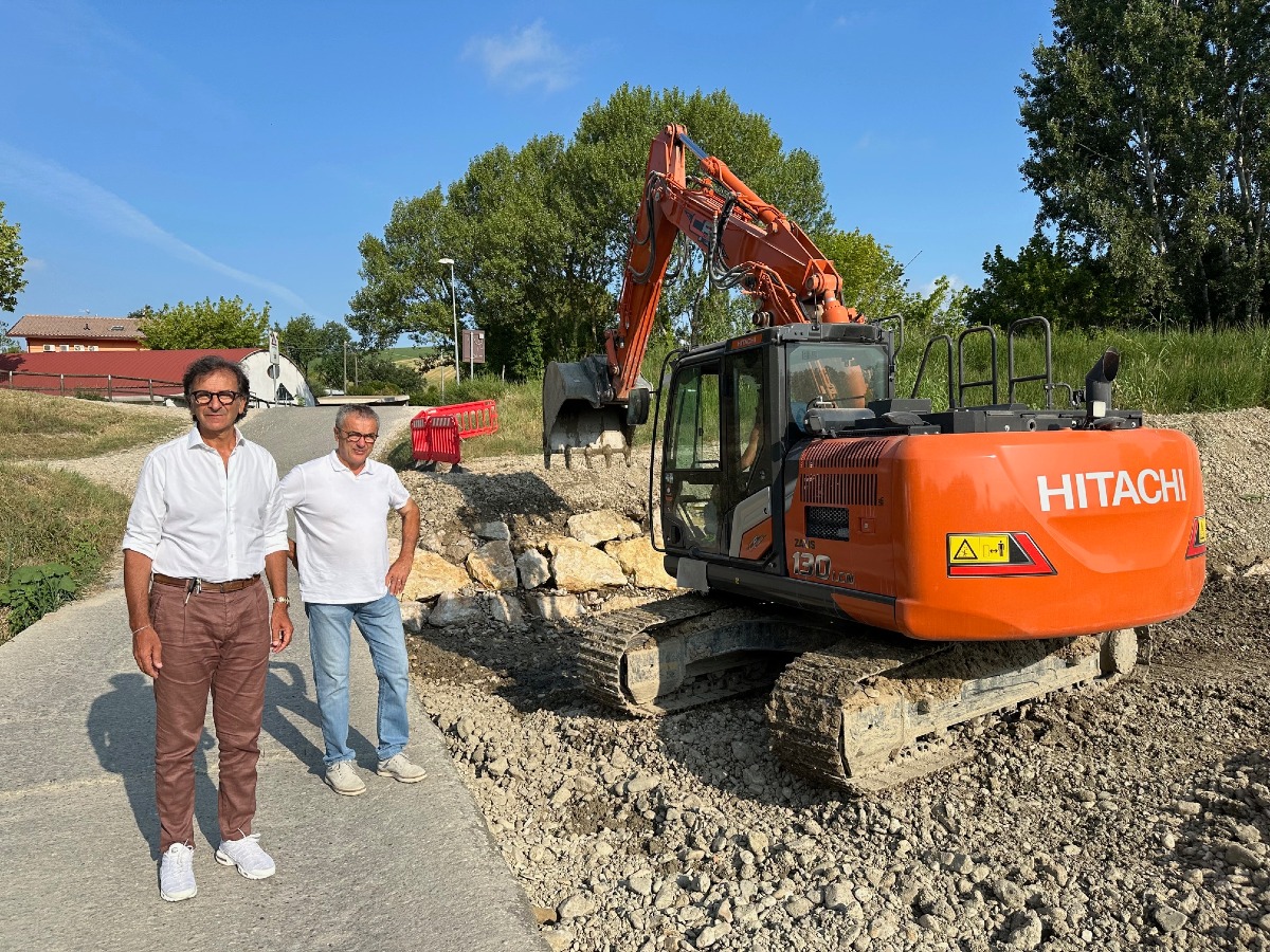 Coriano, due nuovi cantieri per la sicurezza di strade e torrenti -