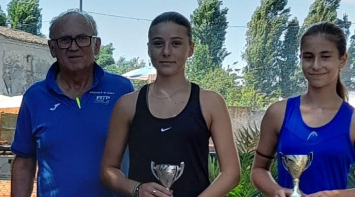Tennis,  tappa del circuito Junior Tour al Ct Viserba: i vincitori - La premiazione del torneo Under 14 femminile al Tc Viserba