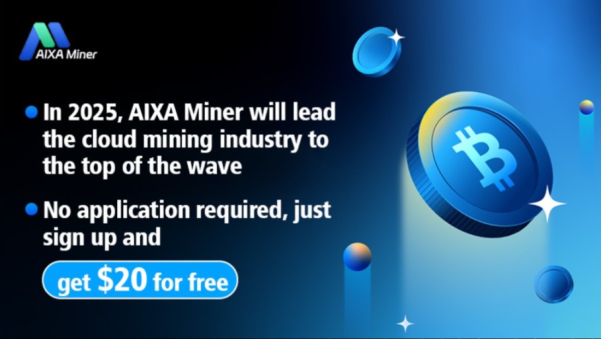 Dal telefono alla fortuna: Aixa Miner renderà il cloud mining di Bitcoin semplice nel 2025 -