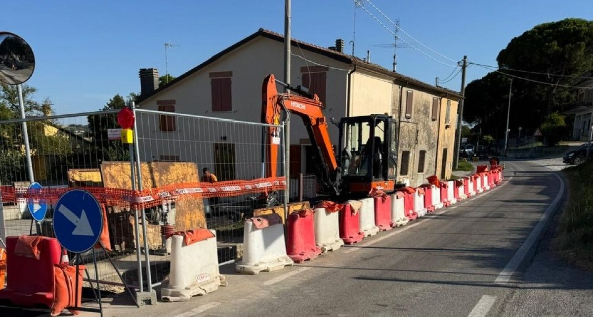 Al via i lavori alle reti fognarie e idriche a Sant’Andrea in Besanigo -