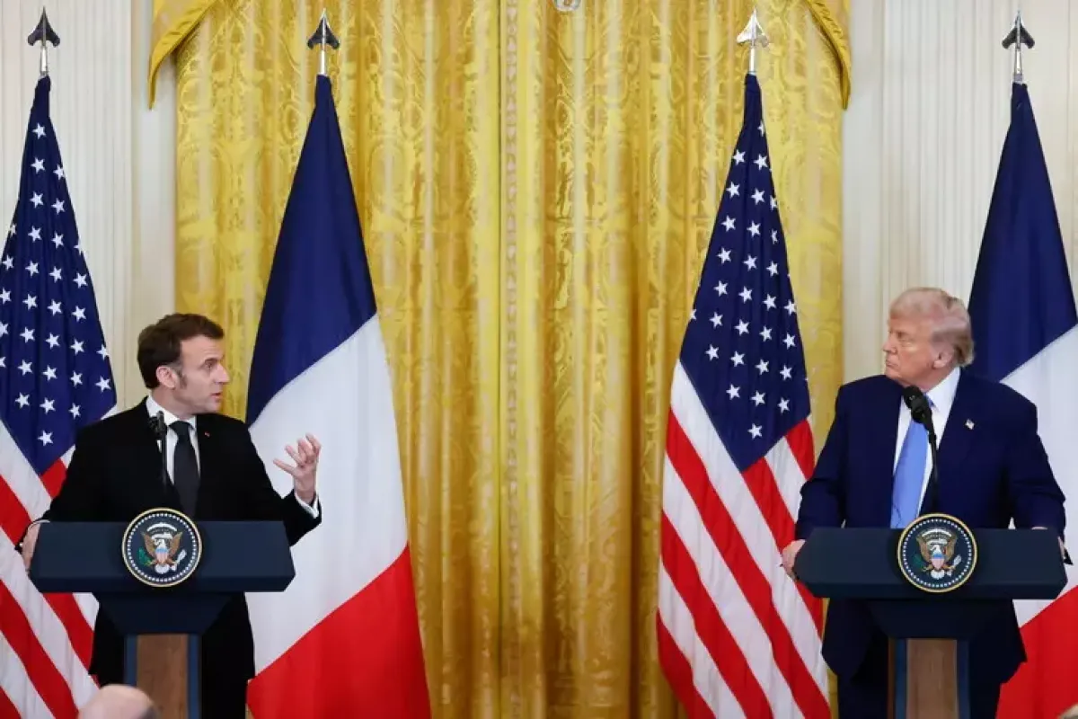 Trump: 'Quello che dice Macron sulla Palestina non conta', Israele apre ai lanci di cibo - © Ansa/Epa