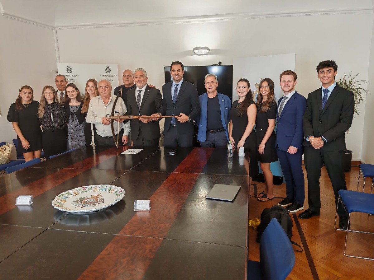 Balestra storica del 1956 in dono a Detroit: San Marino rafforza i legami oltreoceano -