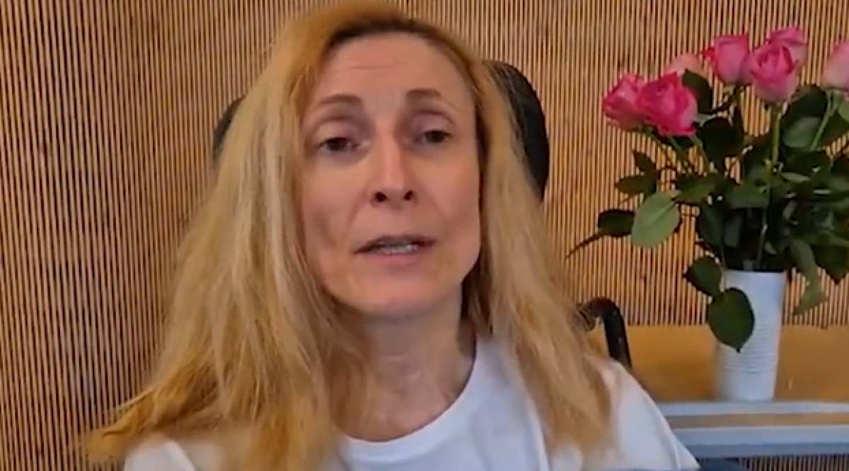 Martina Oppelli muore in Svizzera dopo il terzo diniego al suicidio assistito - Fermo immagine youtube Associazione Luca Coscioni