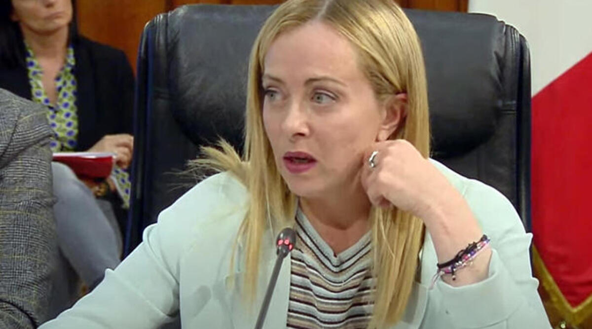 Meloni plaude all’accordo Usa-Ue sui dazi: “Evitata una escalation devastante” - La presidente del Consiglio Giorgia Meloni, foto Ansa