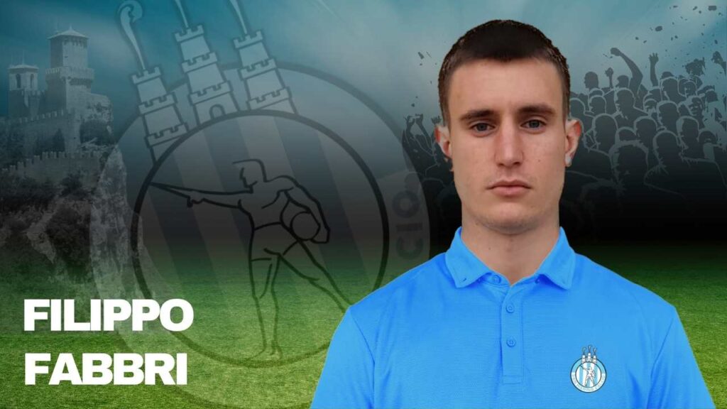 Filippo Fabbri, capitano del San Marino Calcio