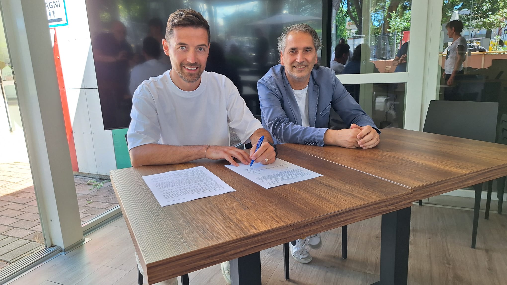 Andrea Malgrati con Daniele Deoma