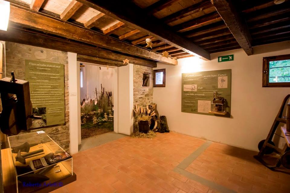 L'interno del Mulino-Museo