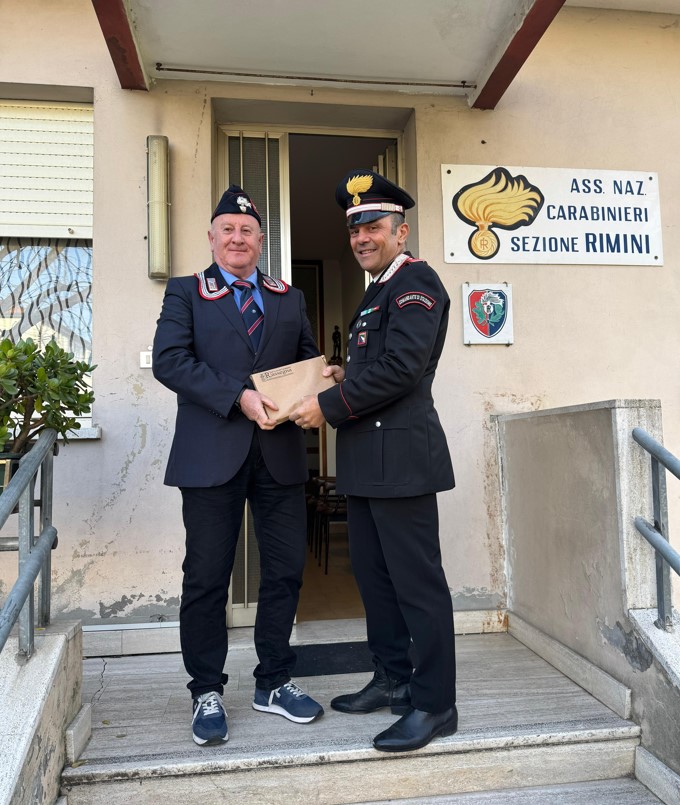 Angelo Pangione Presidente Ass.ne Naz.le CC Sez. Rimini