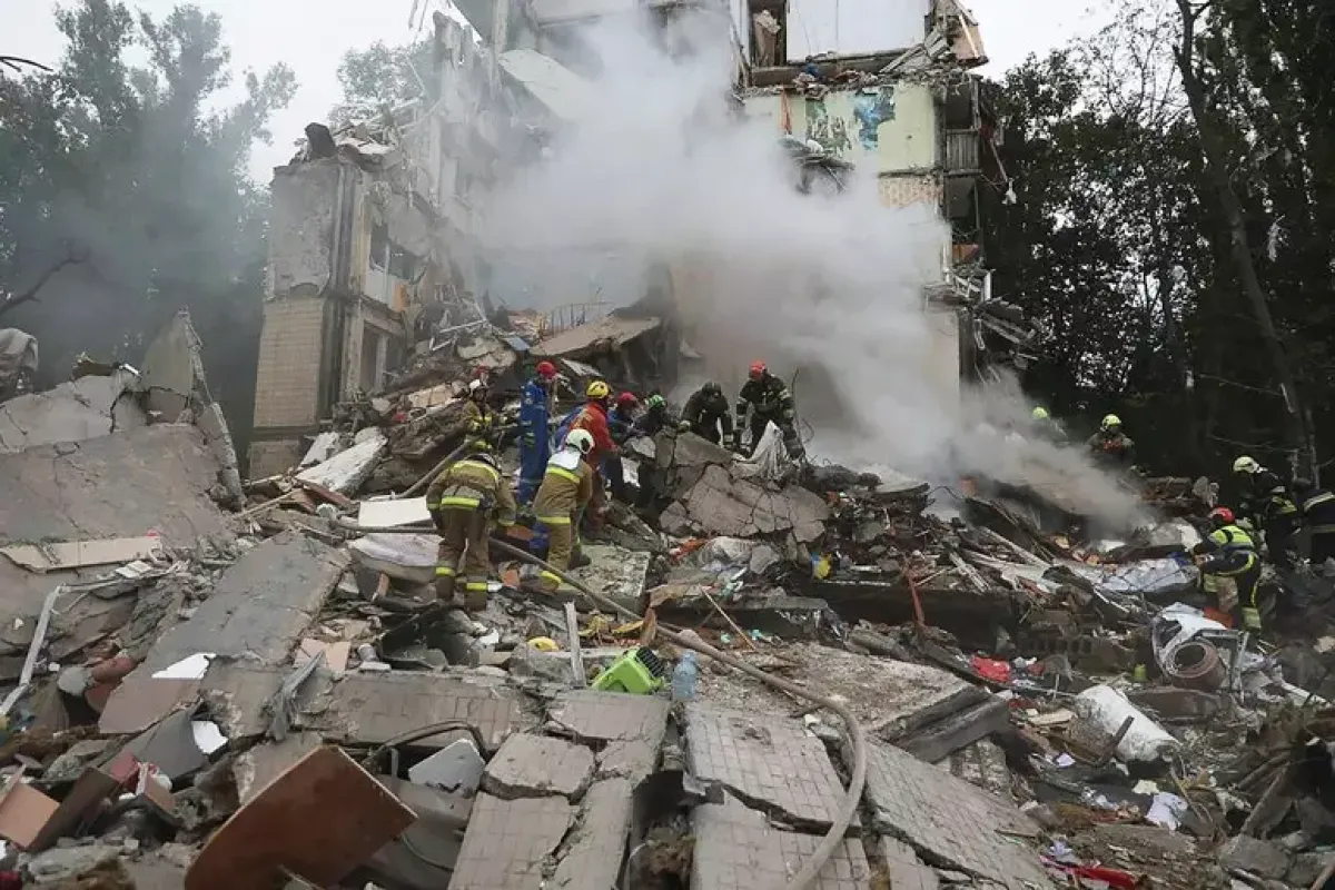 Strage a Kiev: 31 morti sotto i missili russi, Berlino invia i Patriot all’Ucraina - © Ansa/Afp