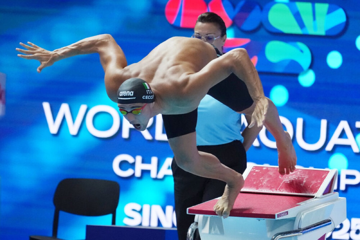 Ceccon vola in finale dei 100 farfalla con il record italiano. Storica Curtis: ottava nei 100 stile libero ai Mondiali - LaPresse