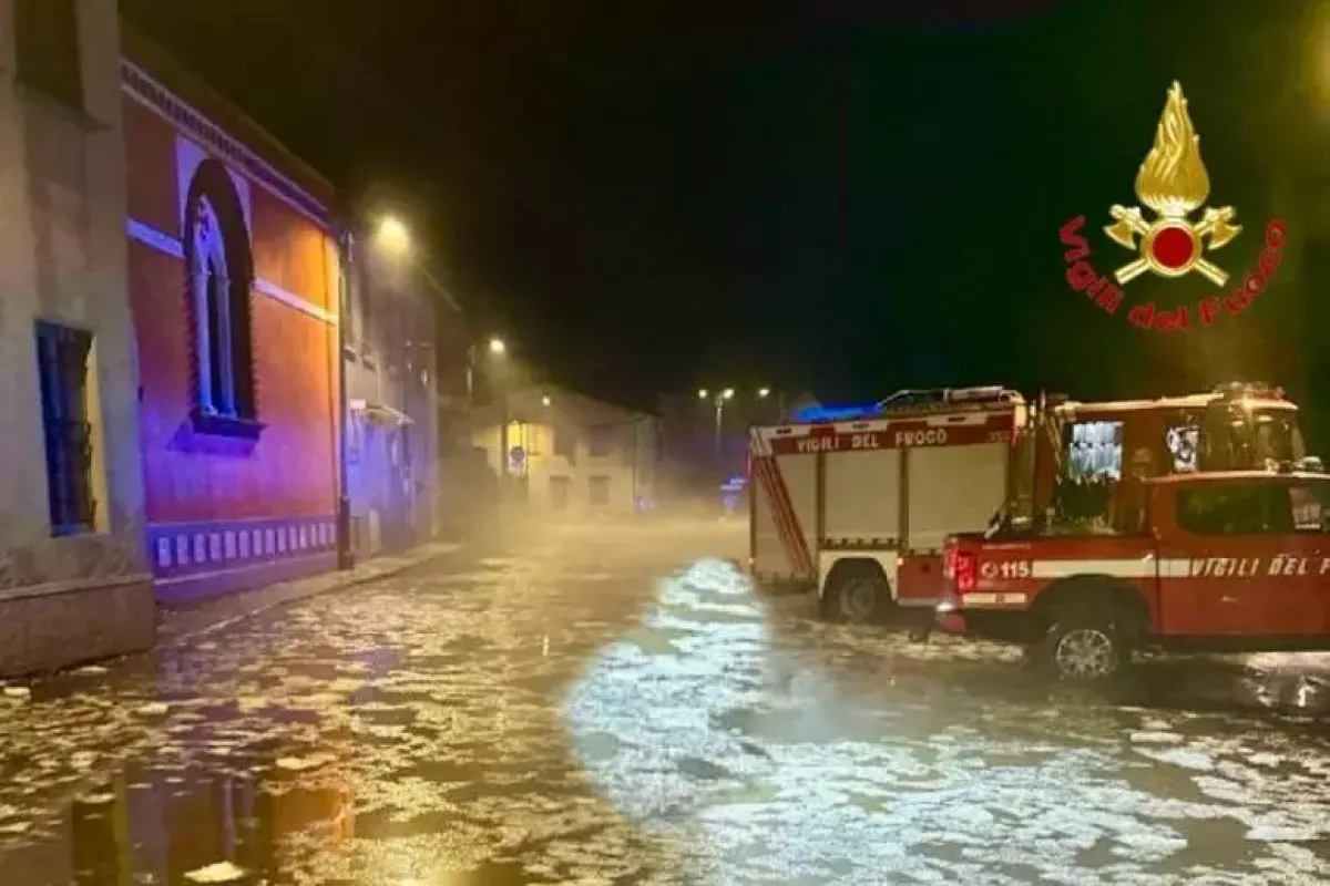 Temporali in Lombardia: oltre 100 richieste ai Vigili del Fuoco - © Vigili del Fuoco