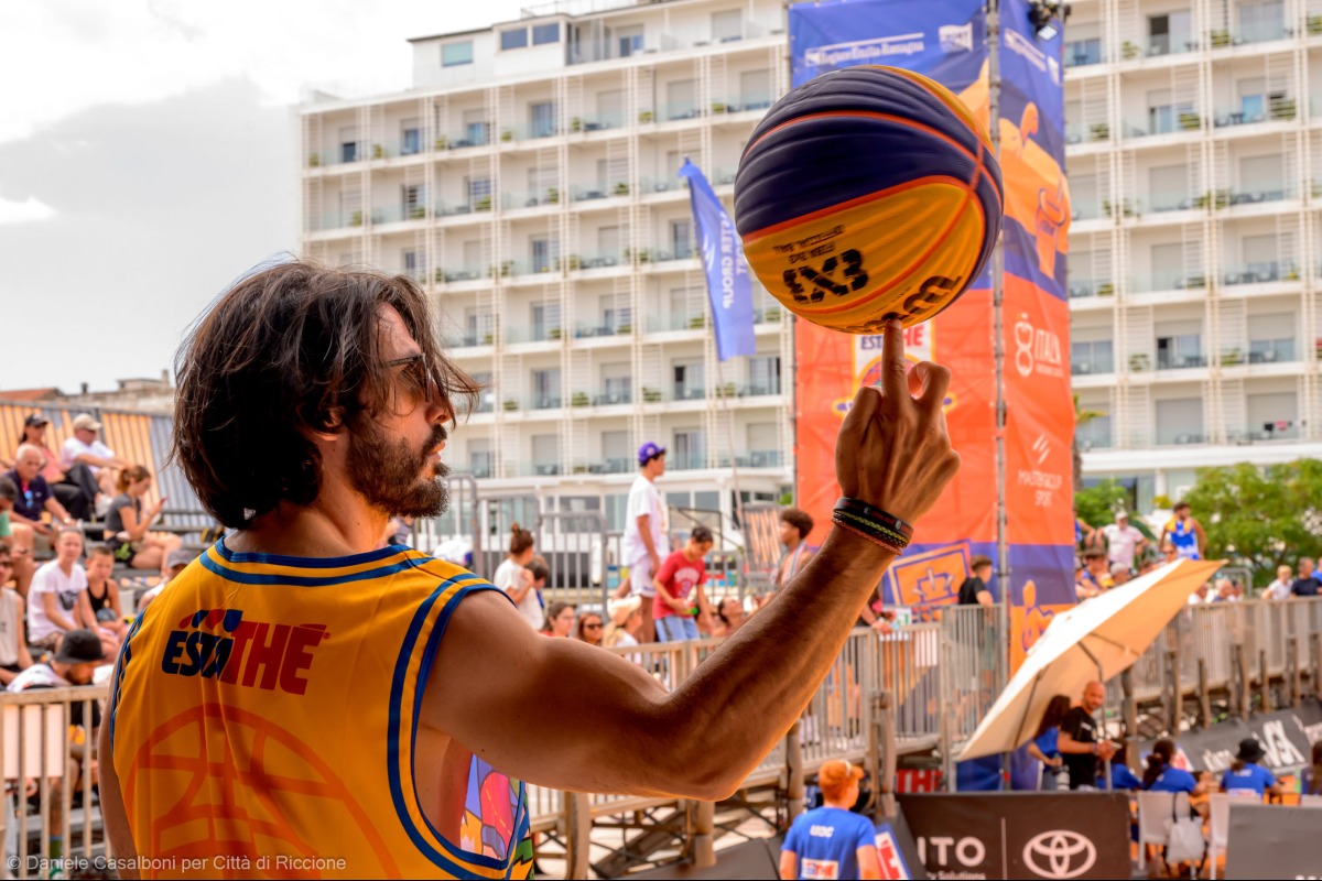 Oltre 100 tornei in 18 regioni: il tour Estathé 3×3 arriva alla tappa finale di Riccione -