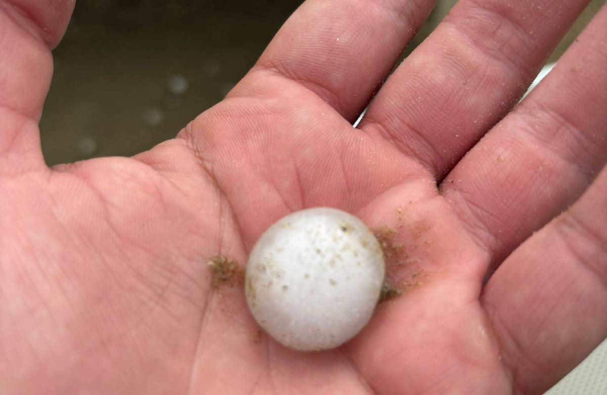 Grandine come sassi: temporale si abbatte su Bellaria Igea Marina - 