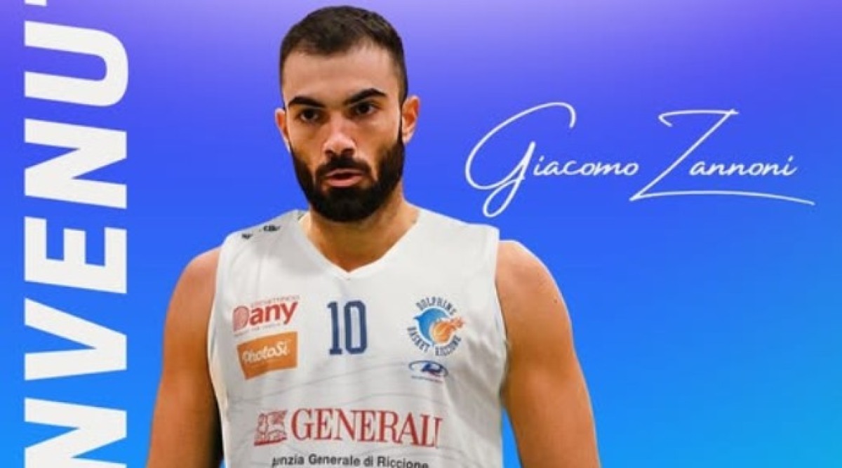 Basket, colpo grosso Dolphins: tesserato il bomber Giacomo Zannoni - Giacomo Zannoni (Dolphins Riccione)