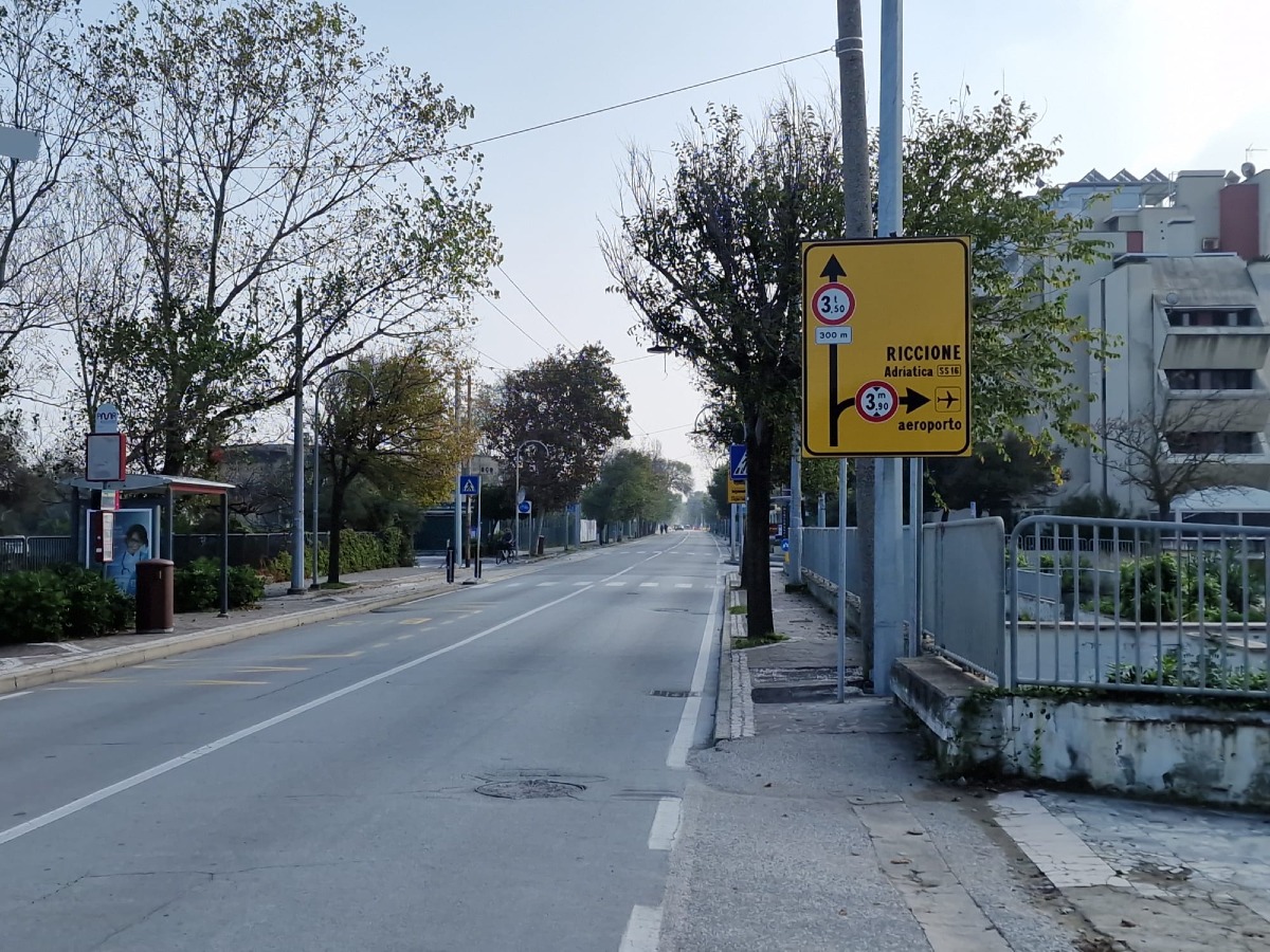 Riccione, al via dopo l’estate i lavori per il nuovo ponte sul Marano - Lavori al ponte di viale D'Annunzio, Riccione