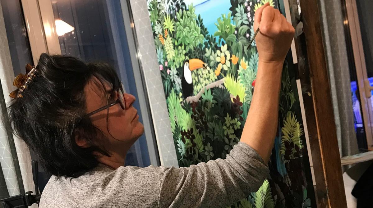 Il mondo colorato dell'artista Claire Morand Valenti in mostra a Sant'Agata Feltria - Claire Morand Valenti