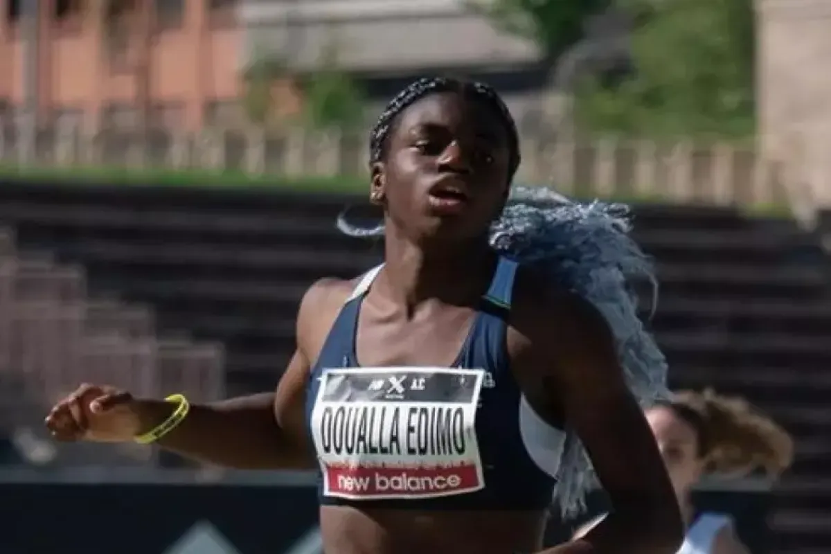 È ancora super Doualla: oro per le azzurre nella 4x100 - Kelly Ann Doualla © Ansa