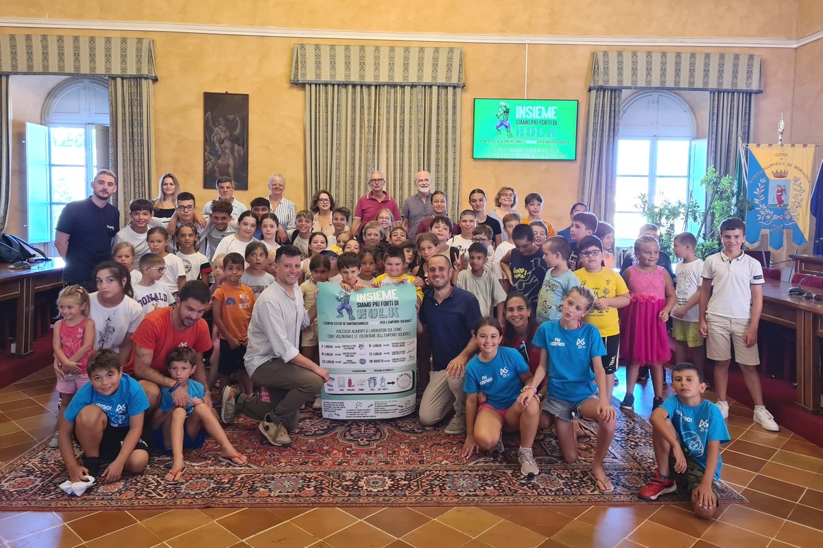 Centri estivi di Santarcangelo: oltre 700 prodotti donati all’emporio solidale - 