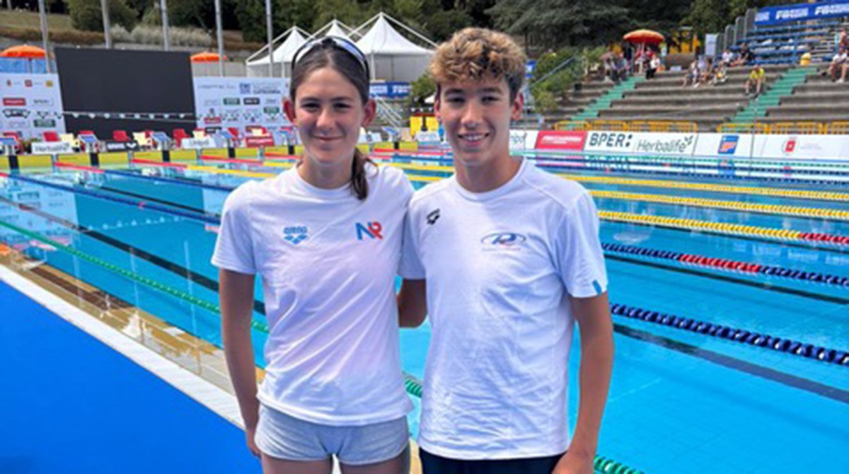 Dai Campionati Italiani Estivi ai successi master: stagione da applausi per la Polisportiva Riccione - Gaia Bilancioni e Federico Ferraro