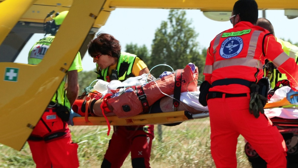 Malore al fiume, 60enne soccorso in elisoccorso a Bagno di Romagna - Archivio