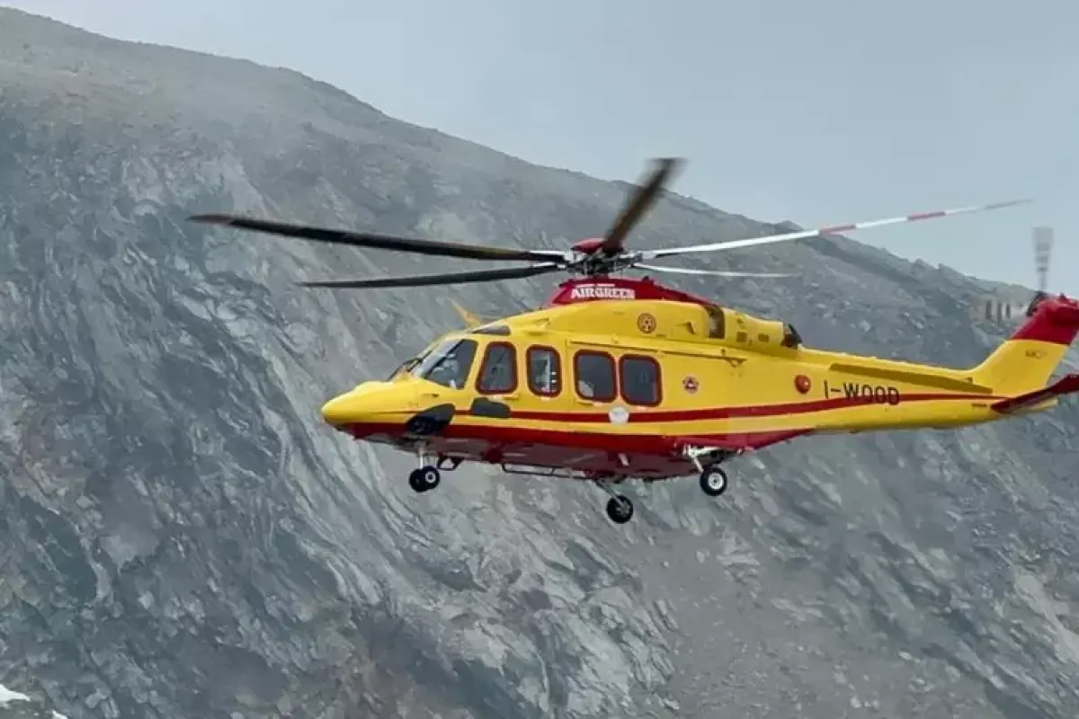Tragedia sul Monte Rosa: due alpinisti italiani perdono la vita sul Castore - PH Ansa
