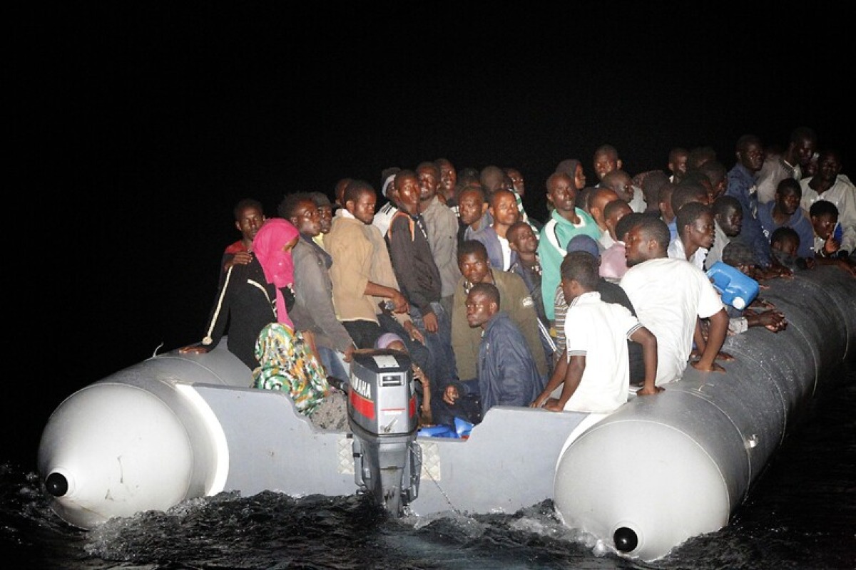 Migranti gettati in mare da miliziani libici, Mediterranea salva 10 naufraghi - Repertorio © Ansa