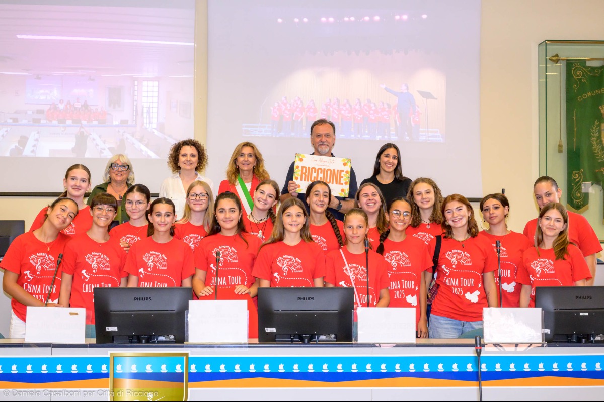 Riccione accoglie Le Allegre Note dopo il trionfo in Cina -