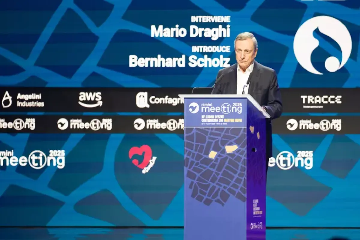 Draghi: "L’Europa marginale e spettatrice. Trump è stata una sveglia brutale" - © Ansa