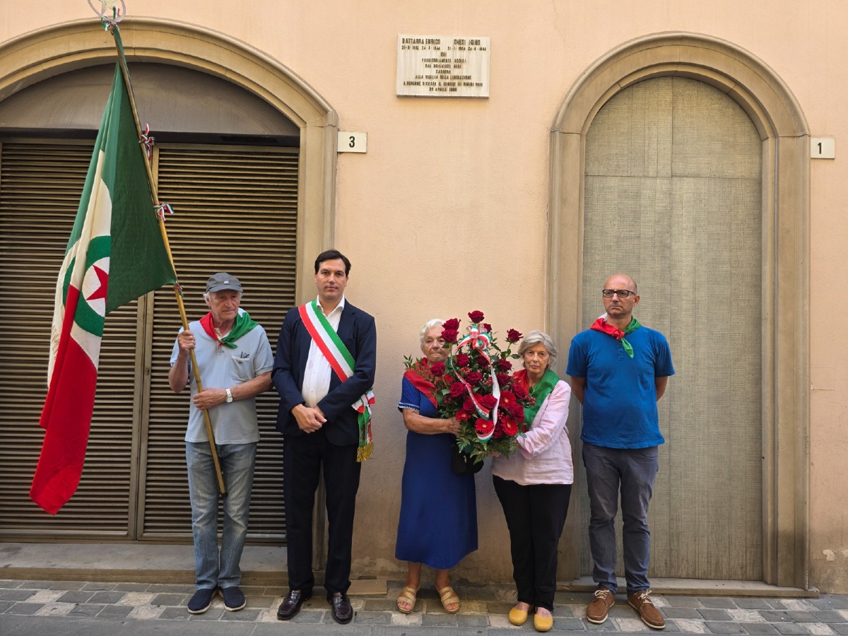 Rimini commemora i partigiani Igino Chesi ed Enrico Battarra -