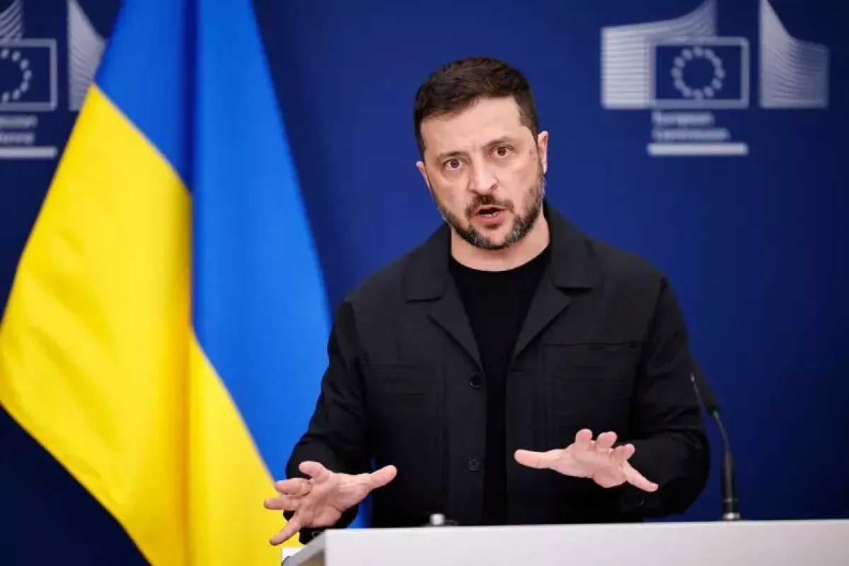 Zelensky: "Non cederemo la nostra terra agli occupanti" - © Ansa/Afp