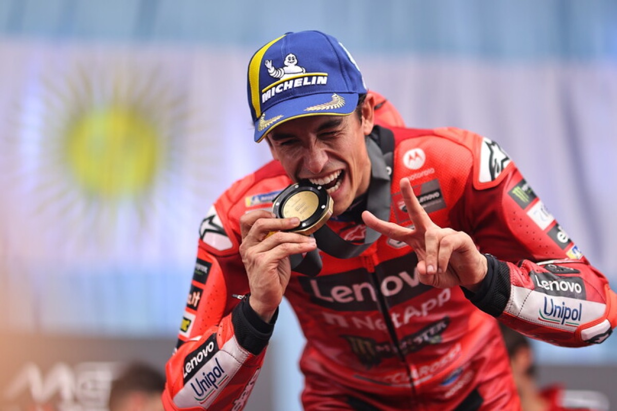 Ungheria, è dominio Marc Marquez. Terzo Bezzecchi - Marc Marquez PH Ansa