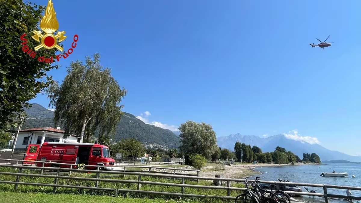 Si tuffa per salvare i figli, ma scompare nelle acque del lago di Como - 