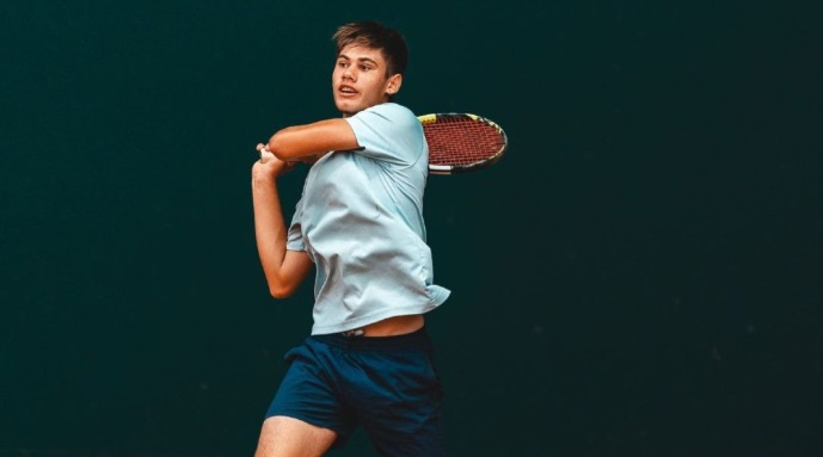 Tennis, da giovedì l'Open del Ct Cicconetti - Tommaso Filippi in azione