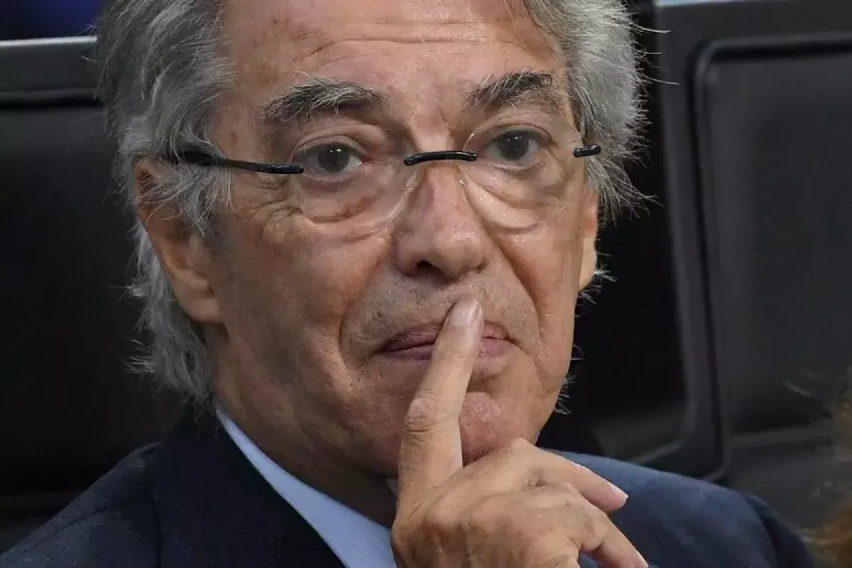 Massimo Moratti ricoverato in terapia intensiva per polmonite - © Ansa