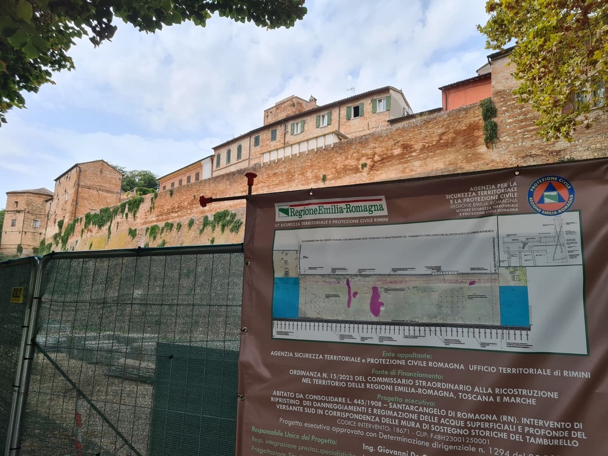 Santarcangelo, via agli ultimi interventi post-alluvione: quasi 1 milione per via Fornello e via Arpino -