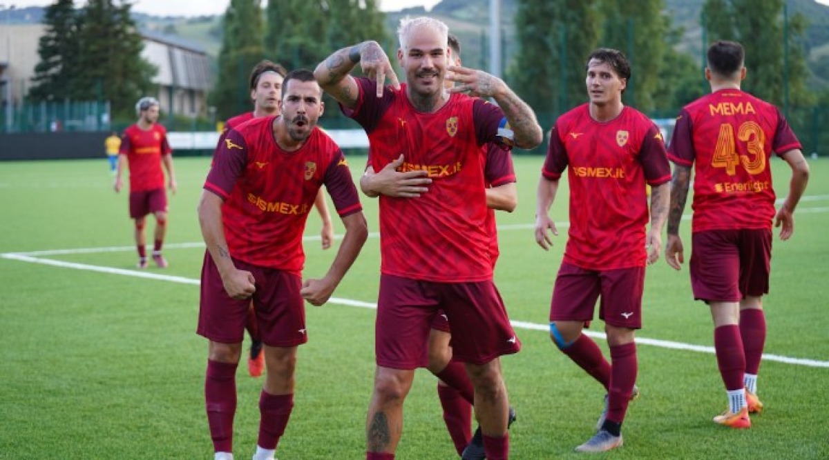 Calcio RSM: Prandelli colpisce nel finale, bene Folgore e Domagnano - Prandelli Foto FSGC/Mularoni)
