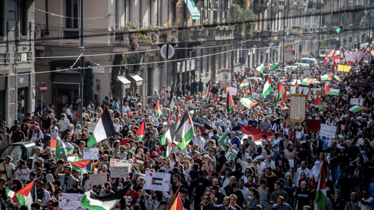CGIL Rimini chiama alla mobilitazione a sostegno di Gaza -