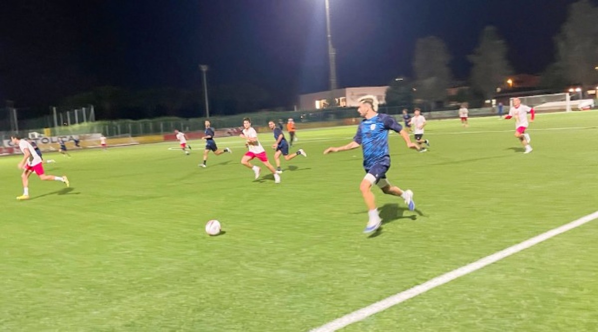 Calcio, Juvenes Dogana: sette reti nel test contro il Cattolica -
