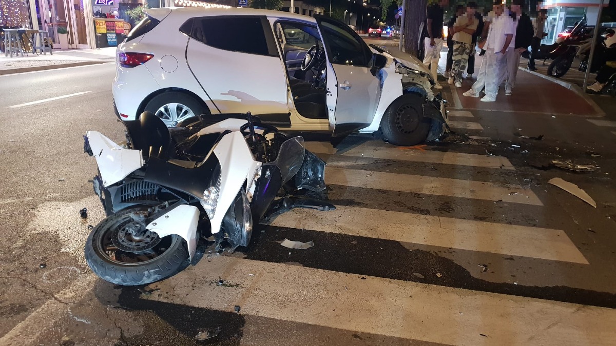 Grave incidente al Marano: coppia in scooter sbalzata sull’asfalto dopo volo di alcuni metri -