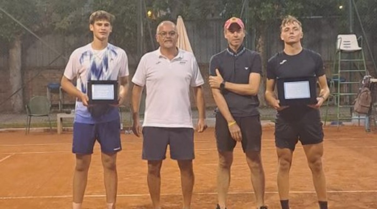 Tennis, Open Ct Cicconetti: hurrà di Nicola Ravaioli - La premiazione