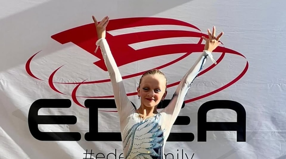 La sammarinese Evelyn Quercia incanta al Trofeo Nazionale: una promessa del pattinaggio artistico -