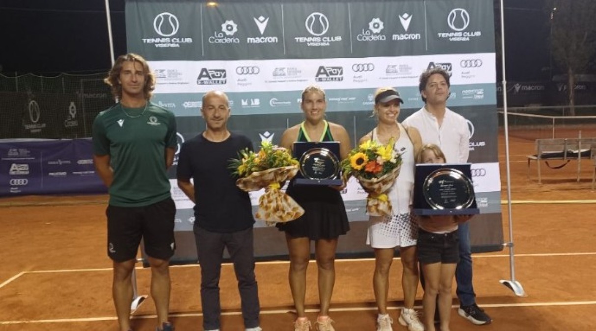 Tennis, ad Anne Schaefer il torneo Itf Women’s Tour “Rimini Cup" - La premiazione del torneo Itf Women's Tour Rimini Cup