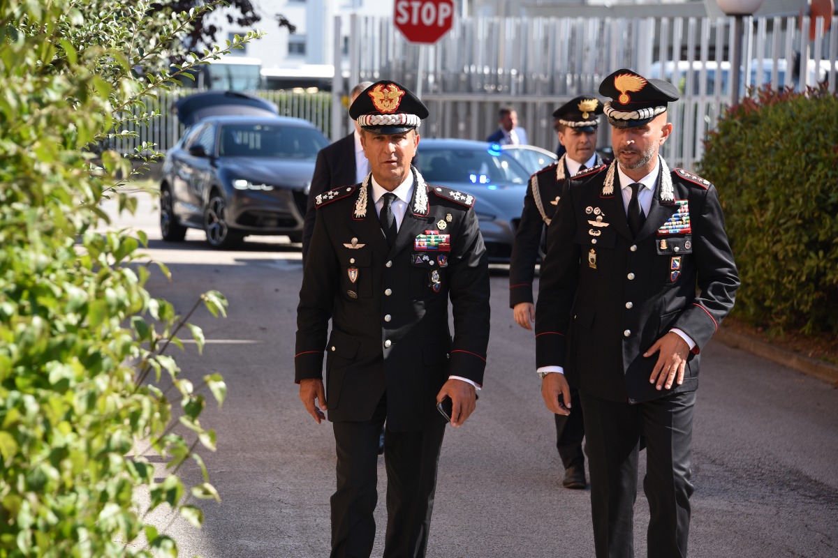 Il Comandante Generale Luongo in visita ai Carabinieri di Rimini e San Marino - Il Generale in visita a Rimini