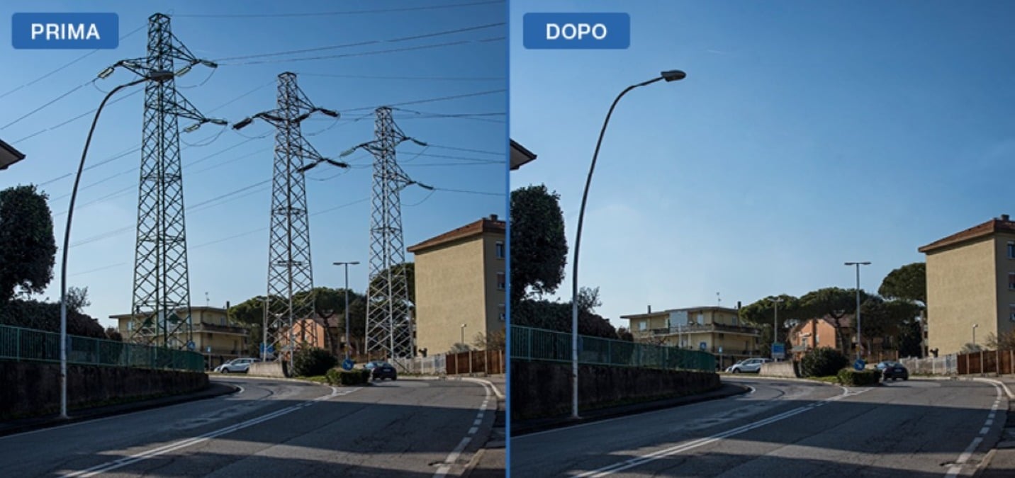 Partiti i lavori per l’interramento dell’elettrodotto a Riccione - 