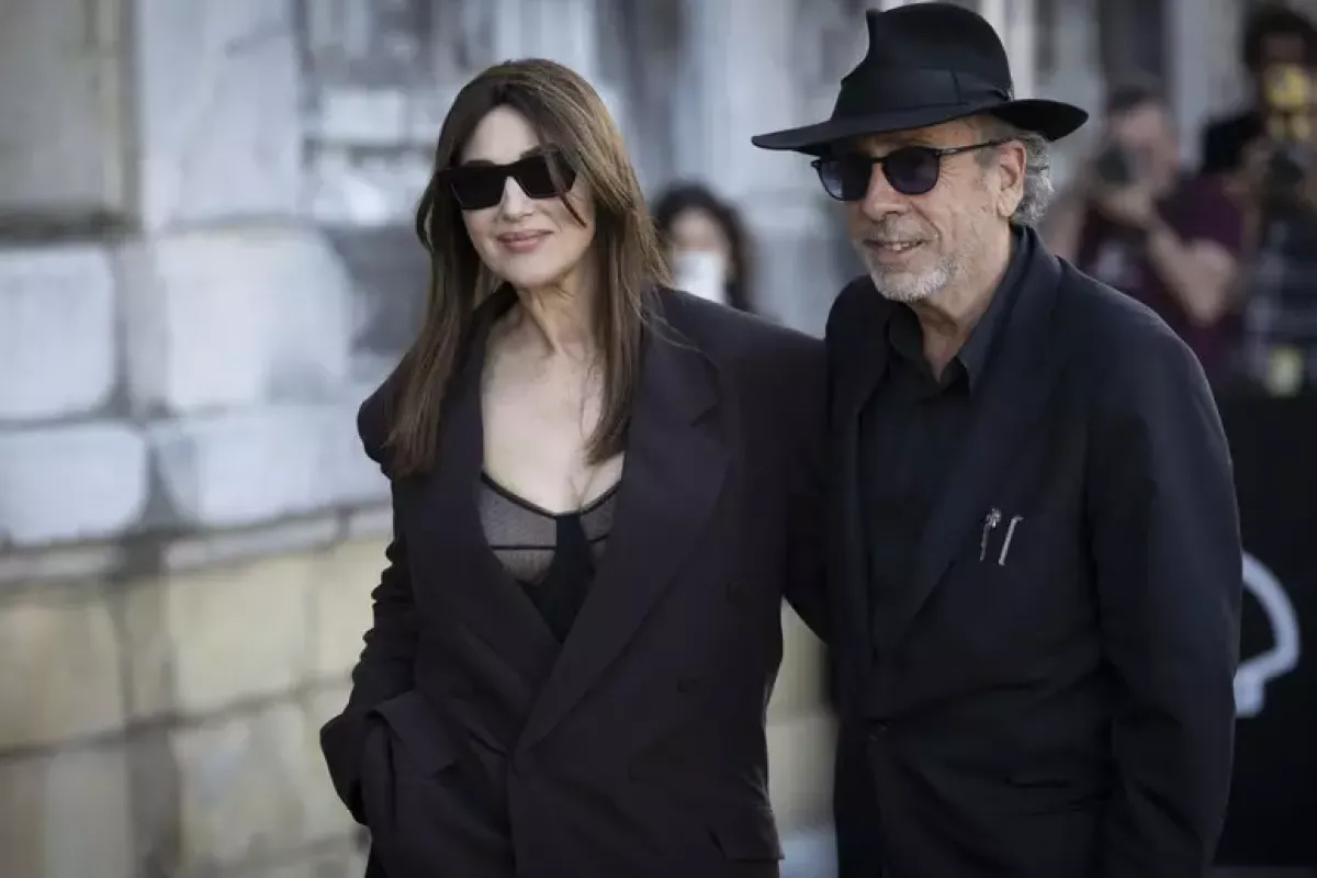 Tim Burton e Monica Bellucci si separano - © ANSA/EPA
