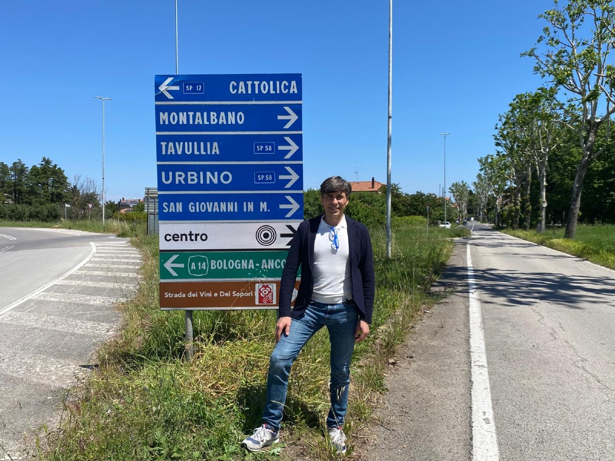 San Giovanni in Marignano: rotatorie più belle e curate, aperta la sponsorizzazione del verde pubblico - L'assessore Leonardo Mariani