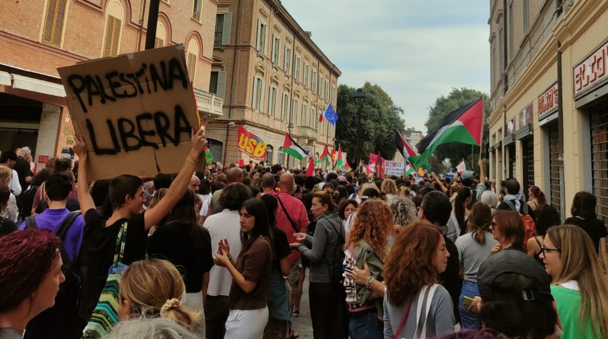 Sciopero nazionale: Rimini scende in piazza per la pace a Gaza -